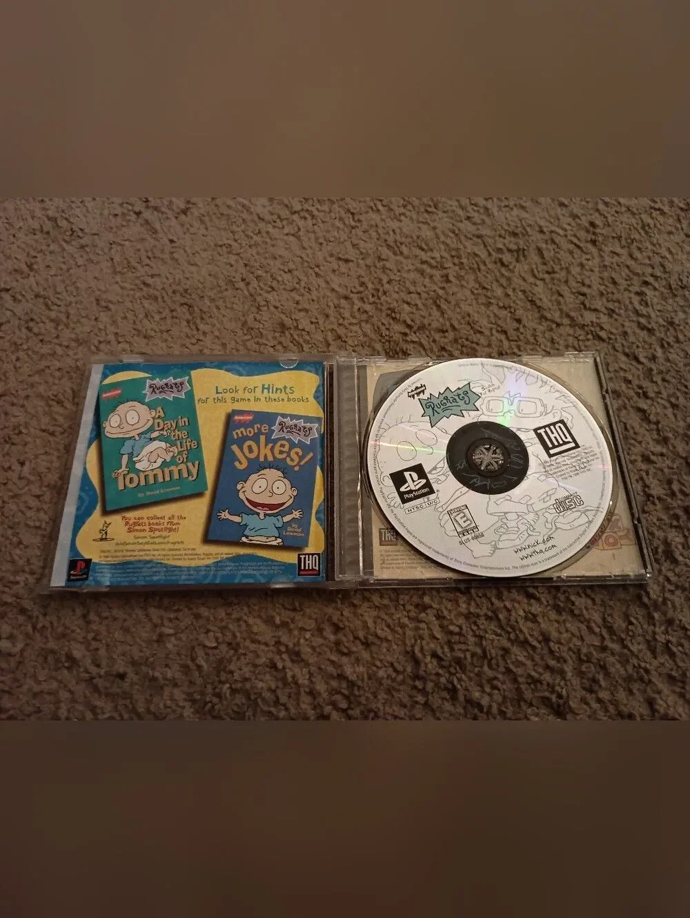 Rugrats : Search For Reptar PlayStation 1 COMPLETE PRE-OWNED